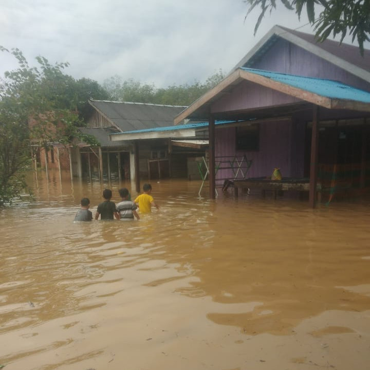 2.021 Jiwa Terdampak Banjir di Kabupaten Tanah Laut