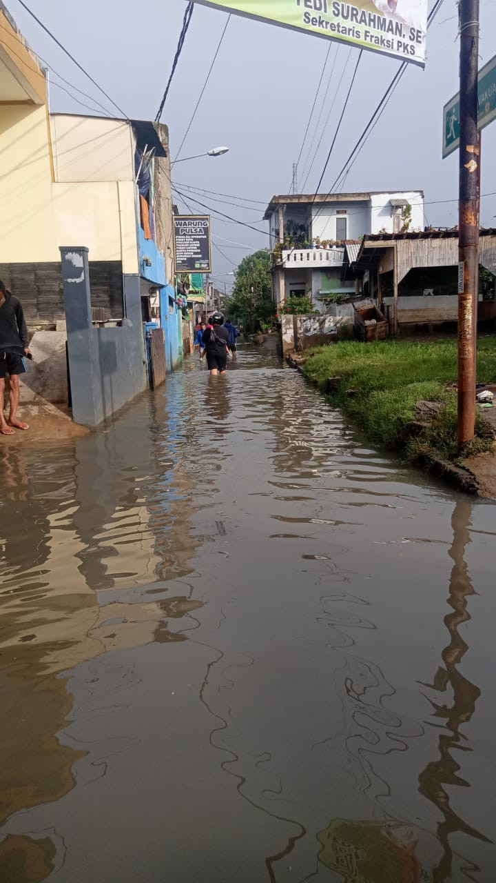 Banjir Rendam Tiga Kecamatan di Kabupaten Bandung