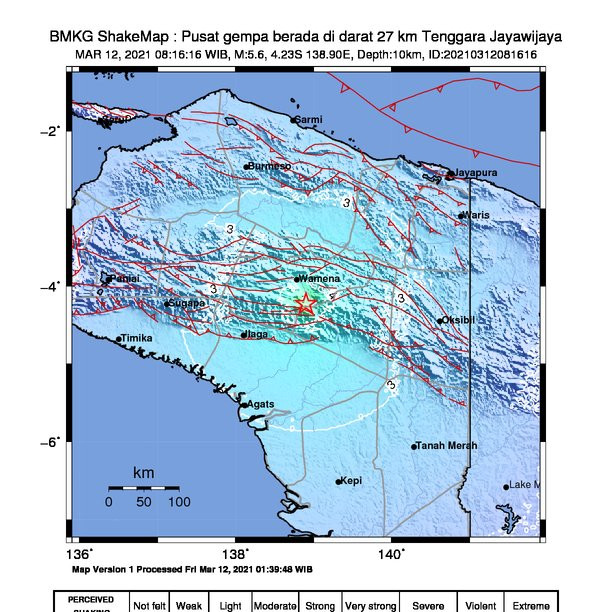 Warga Jayawijaya dan Yahukimo Tak Rasakan Guncangan Gempa M5,6