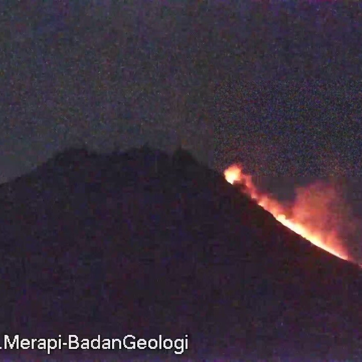 Gunung Merapi Luncurkan Awan Panas Guguran Hingga 1,1 km