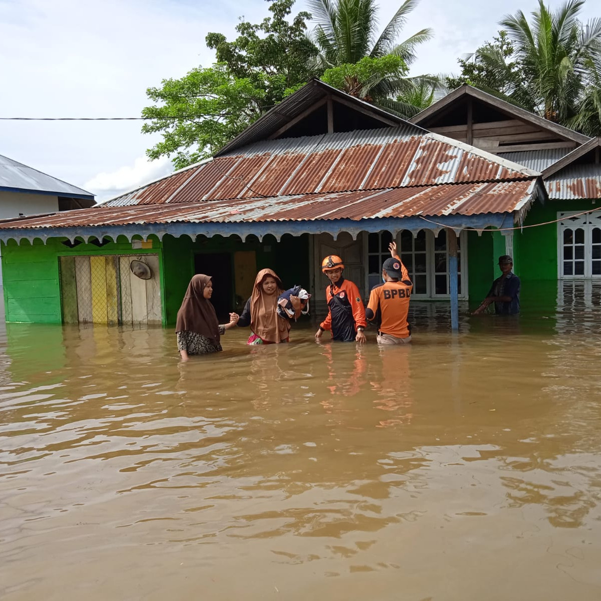 Banjir Melanda Kabupaten Gorontalo, 275 KK Terdampak