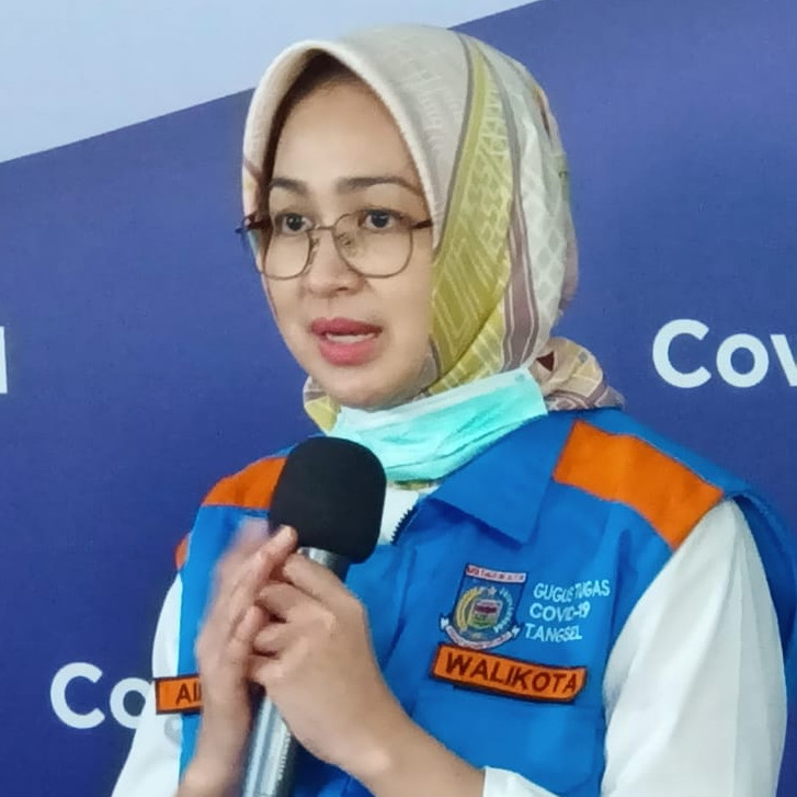 Airin: Ada Pemotor Sudah Pakai Masker untuk Cegah COVID-19, Tapi Helm Lupa