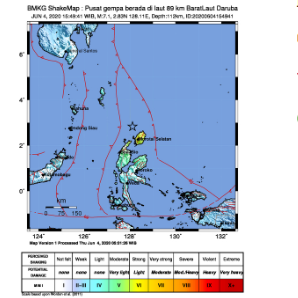 Gempa Magnitudo 6,8 Guncang Morotai dan Sekitarnya, Tak Berpotensi Tsunami