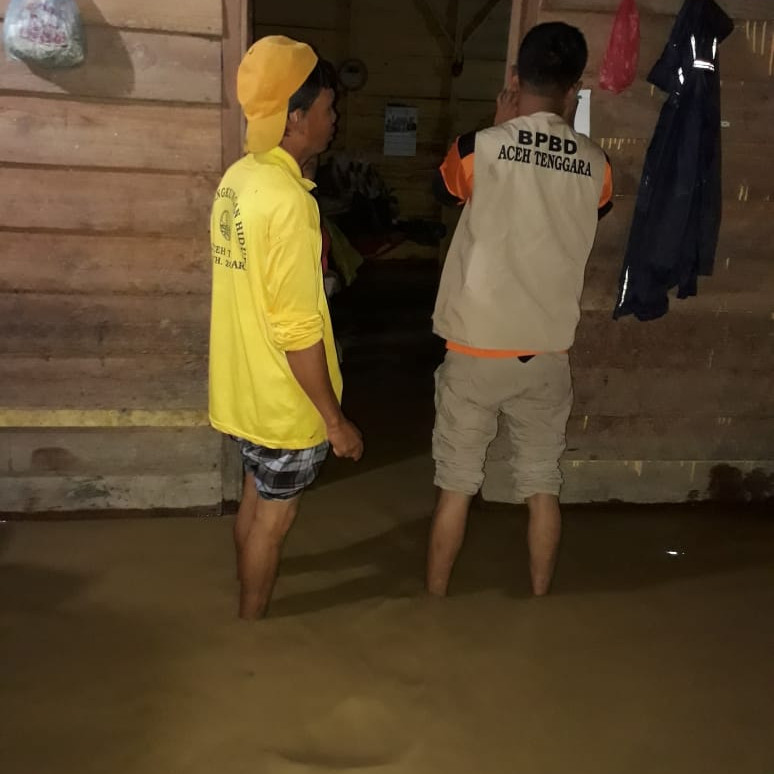 Banjir Melanda Sembilan Desa di Kabupaten Aceh Tenggara