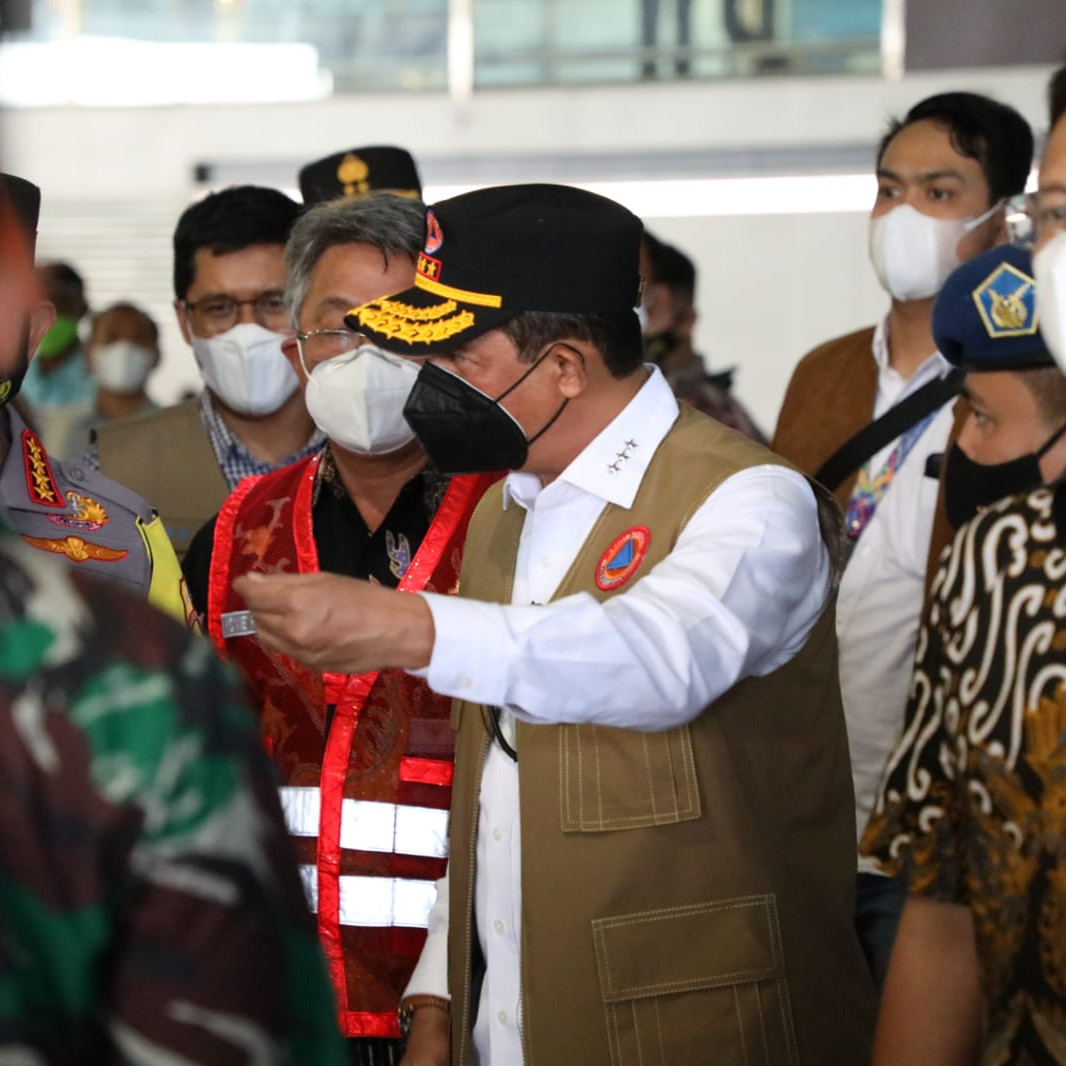 Tinjau Bandara Soekarno-Hatta, Ketua Satgas Pastikan Alur Kedatangan Dari Luar Negeri Berjalan Sesuai Aturan