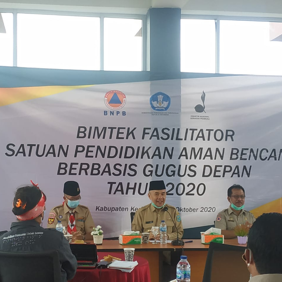 Bimtek Fasilitator SPAB Sebagai Edukasi Kesiapsiagaan Bencana di Kabupaten Kerinci