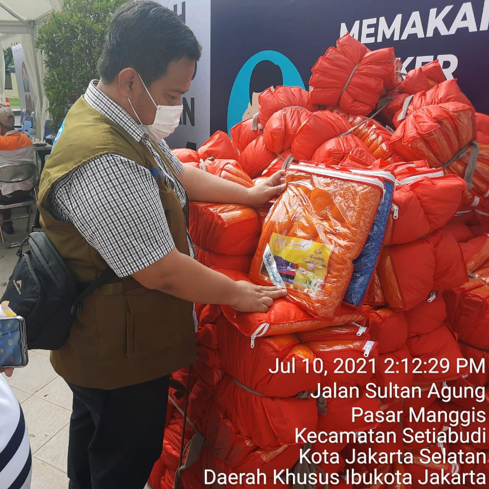 BNPB Terus Distribusi Logistik Peralatan ke Rusun Pasar Rumput