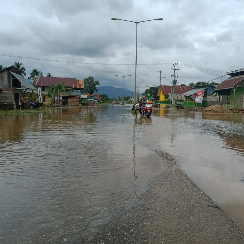 Banjir Rendam Delapan Desa di Konawe Utara