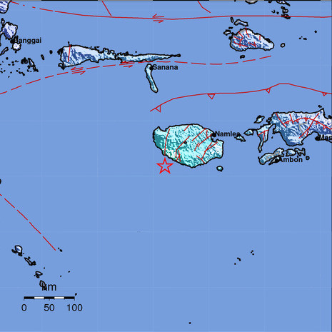 Tak Berpotensi Tsunami, Warga Pulau Buru Rasakan Gempa M5,5