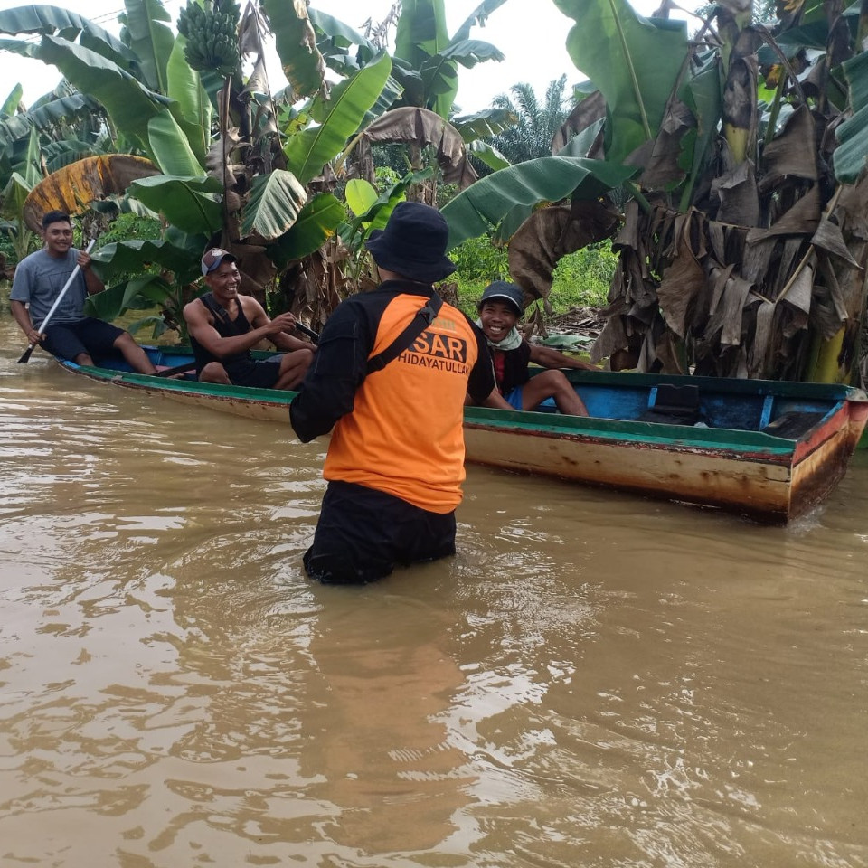 Sebanyak 15 Orang Terpaksa Mengungsi Akibat Banjir di Paser, Kalimantan Timur