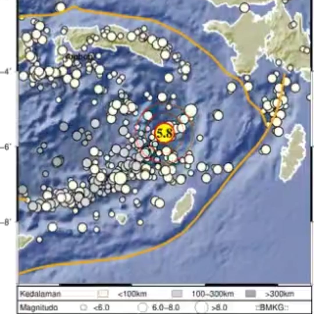 Masyarakat Maluku Tenggara Tidak Panik Saat Gempa Bumi M5,8 Terjadi