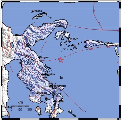 Warga Banggai Laut Merasakan Getaran Gempa Lemah 1-2 Detik