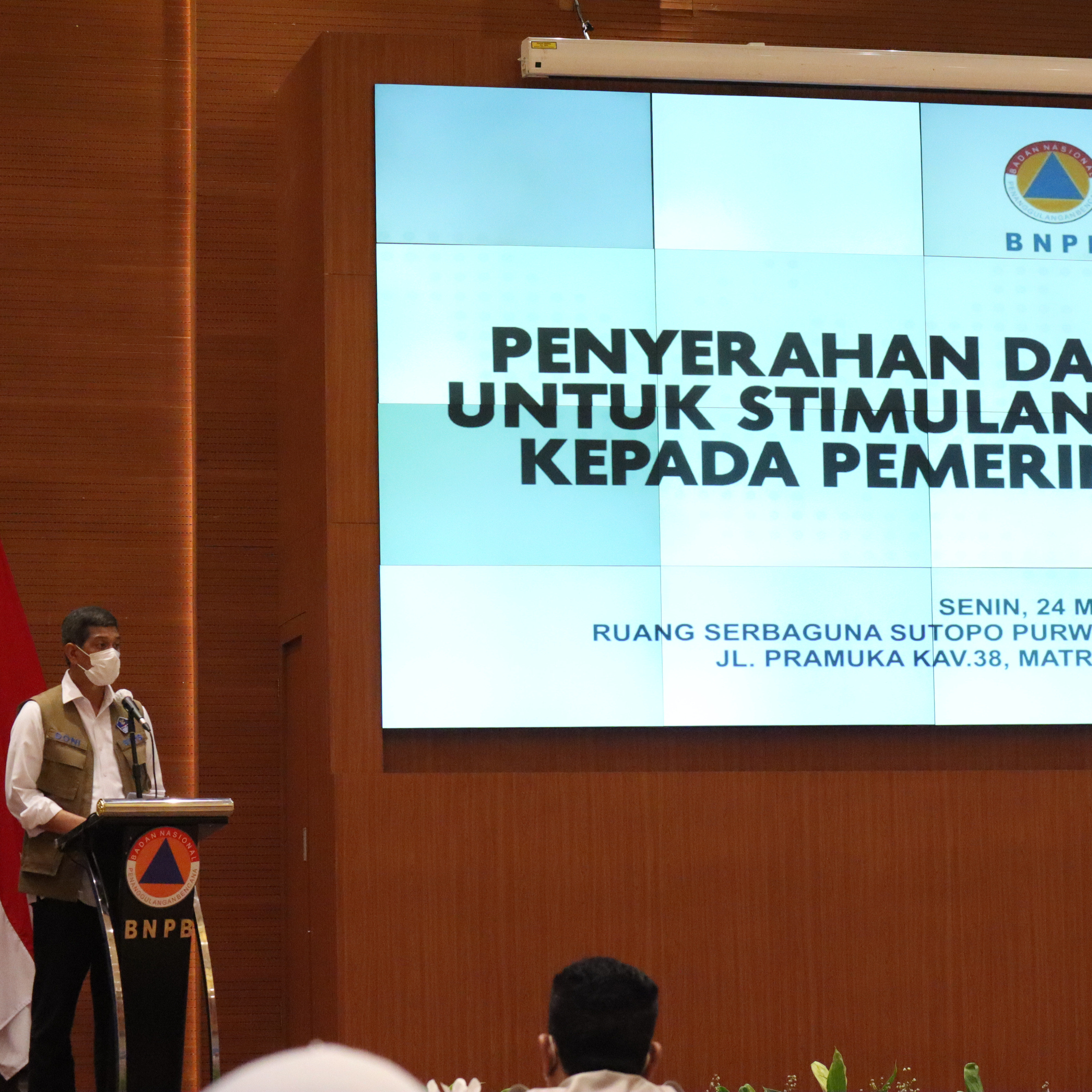 BNPB Serahkan DSP Stimulan Rumah Rusak Ke Pemerintah Daerah