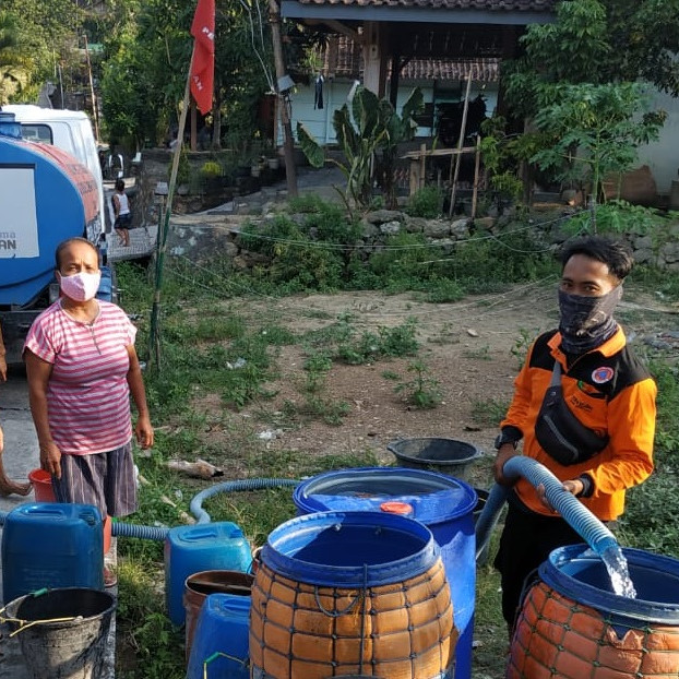 BPBD Kabupaten Grobogan Distribusikan 1,4 Juta Liter Air untuk 80 Desa Terdampak Kekeringan