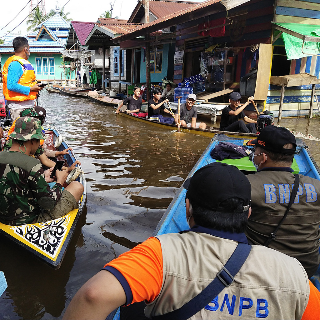 Banjir Rendam Kapuas Hulu Selama Sepekan, BNPB Lakukan Pendampingan Penanganan Darurat