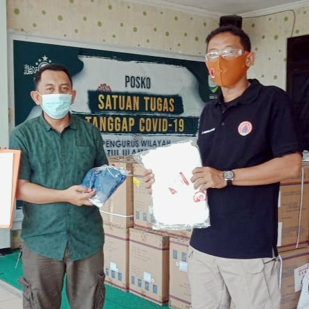 Gugus Tugas Nasional Distribusikan Masker Melalui PWNU untuk Warga Jatim