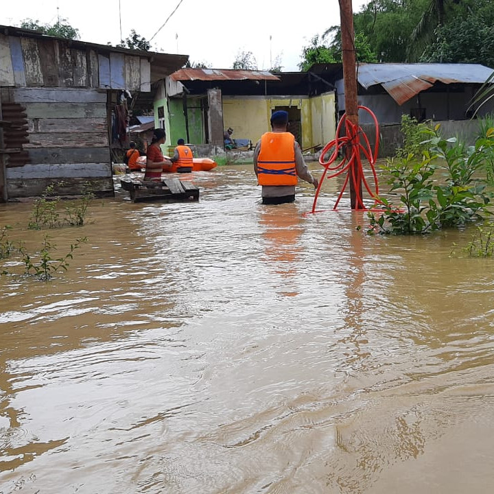 Hujan Intensitas Tinggi Picu Banjir Kota Langsa