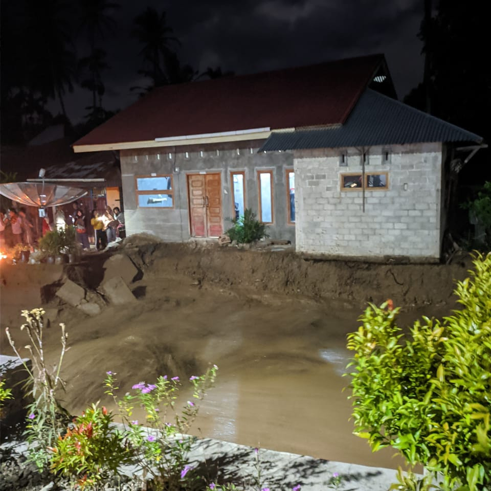 Banjir Bandang Landa Sungai Pagu, Tak Ada Korban Jiwa