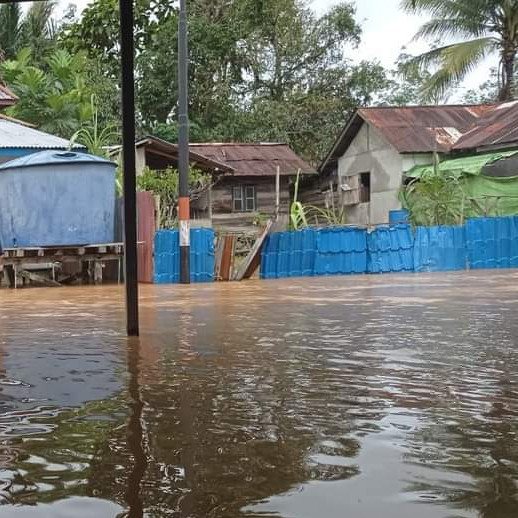 Hari Pertama Idulfitri 1442 H, Lima Kabupaten di Empat Provinsi Terdampak Banjir dan Longsor