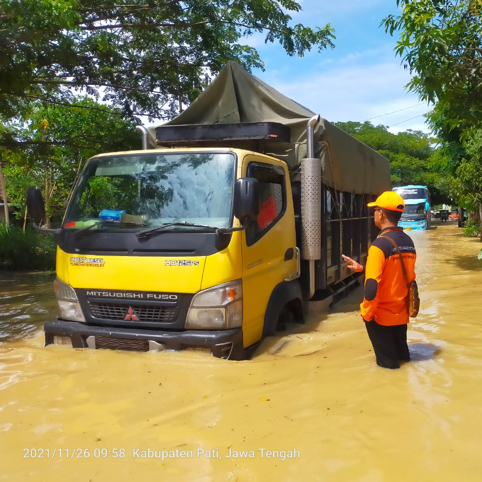 Banjir Lebih Dari Satu Meter Landa Lima Kecamatan di Pati