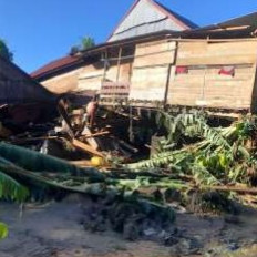 Banjir Bandang Akibatkan Lima Rumah Warga Wajo Rusak Berat