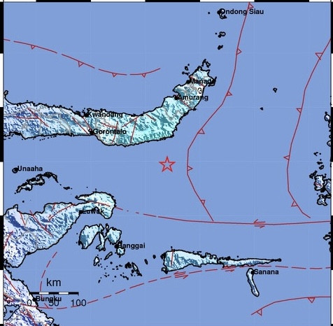 Warga Bolaang Mongondow Selatan Rasakan Guncangan Gempa M5,7