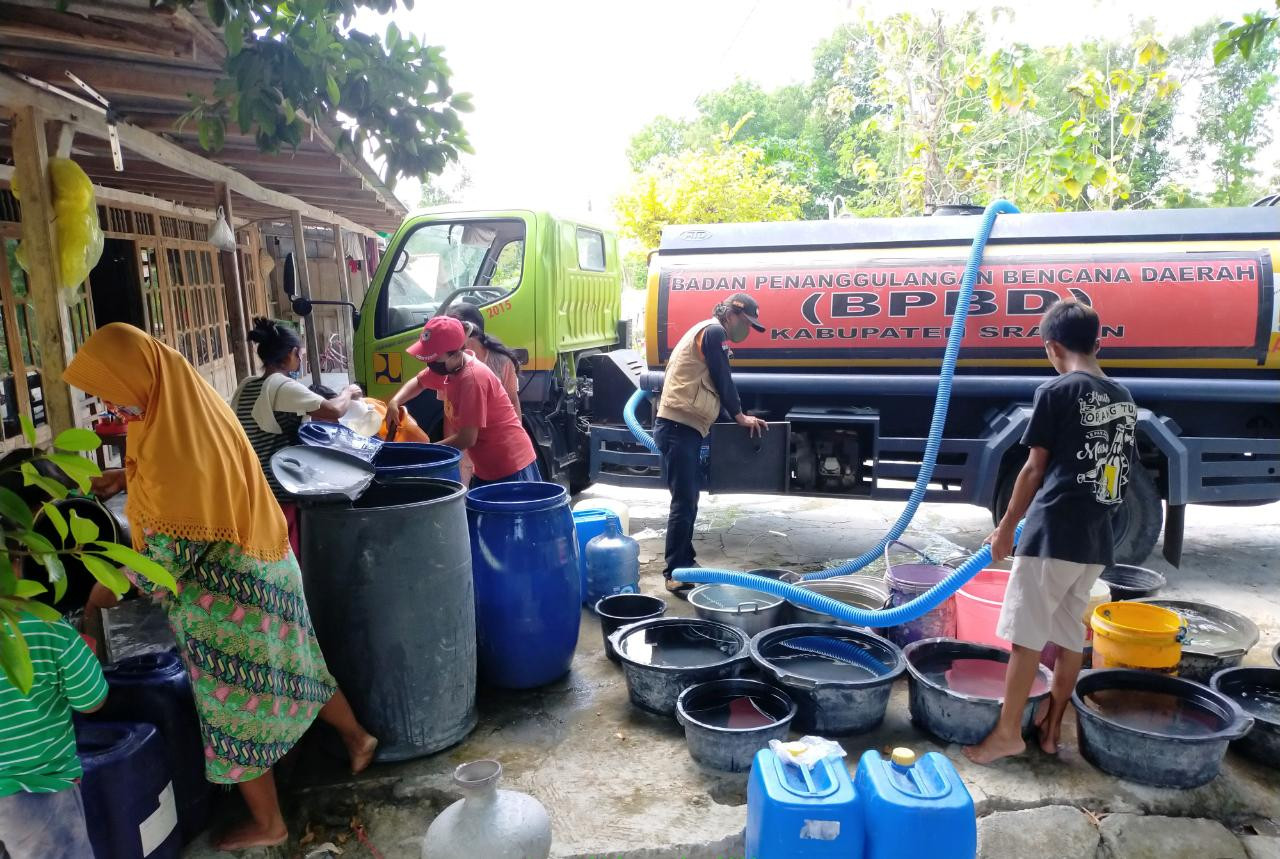 Sragen Kekeringan Saat Beberapa Wilayah Lain Alami Banjir