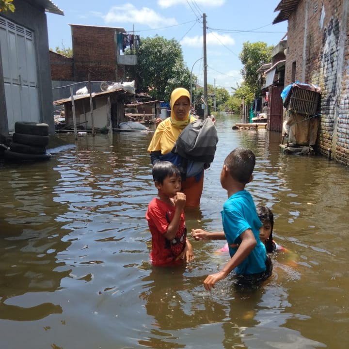 Banjir Masih Genangi Beberapa Wilayah Kabupaten Kudus