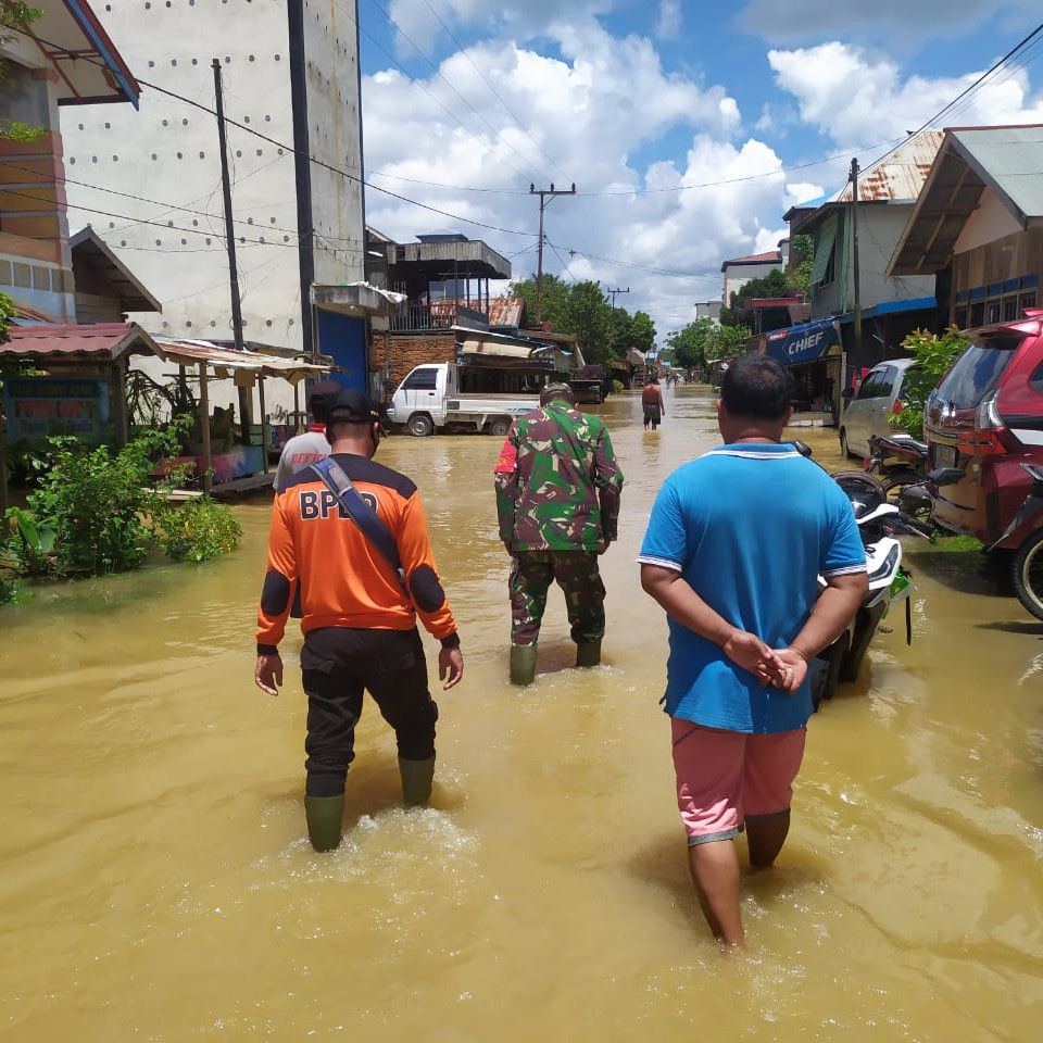 [Update] Banjir Kabupaten Kotawaringin Timur, Masyarakat Dihimbau Tetap Waspada Meski Air Mulai Surut