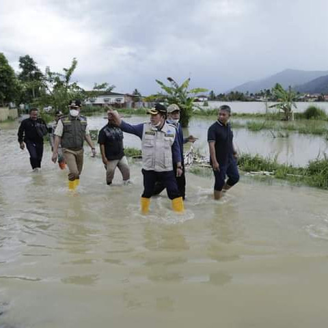 Banjir Rendam 70 Rumah Warga Kota Sungai Penuh