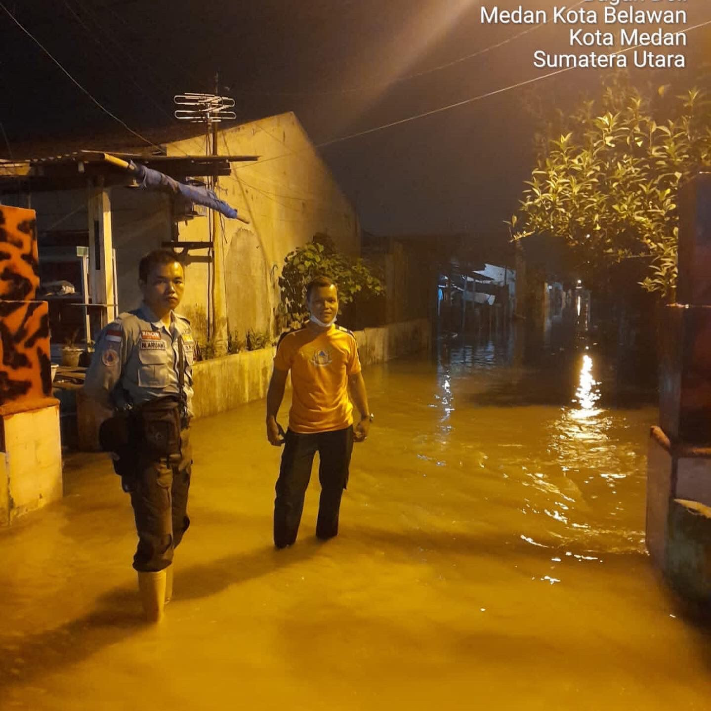 Banjir Rob Melanda Sejumlah Kelurahan di Wilayah Kota Medan