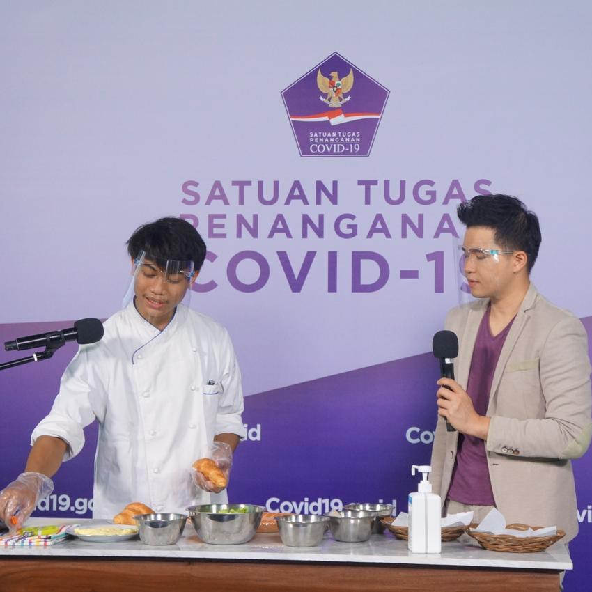 Produktif di Rumah Selama Pandemi, Fabian : Coba dengan Memasak Makanan Bergizi