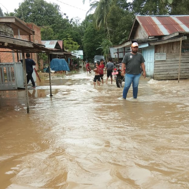 Banjir Genangi Delapan Desa, Sebanyak 483 KK Terdampak