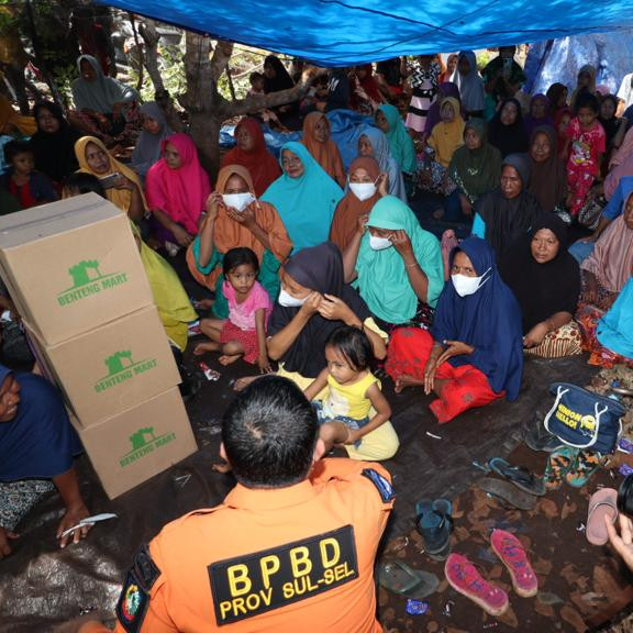 BNPB Dampingi Fase Tanggap Darurat Bencana Gempabumi M 7,4 di Kabupaten Kepulauan Selayar