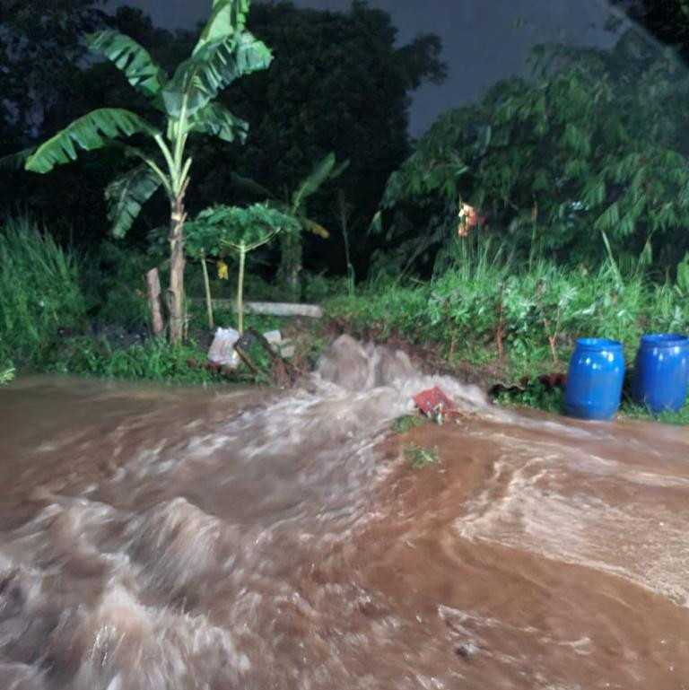 Tanggul Sungai Kemuning Jebol, 112 rumah Terendam Banjir di Kabupaten Bogor, Provinsi Jawa Barat