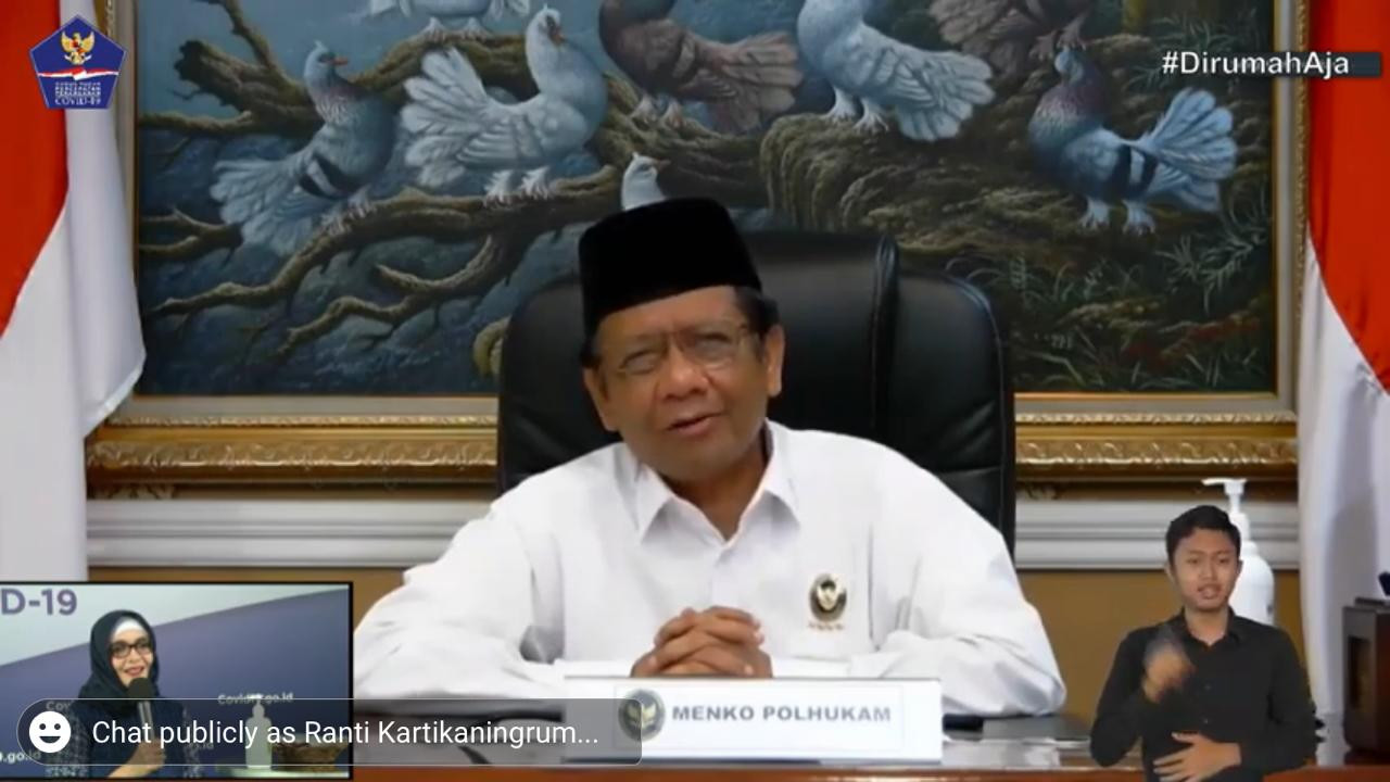 Menko Polhukam: Larangan Mudik Berlaku Sejak 24 April 2020