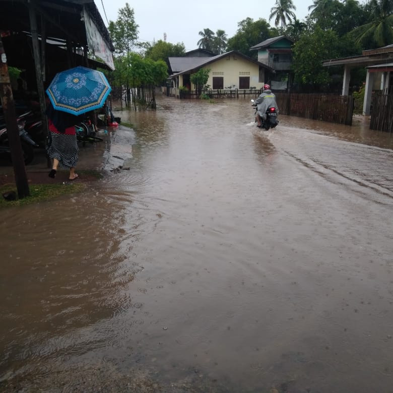 Banjir Aceh Besar Berangsur Surut, Sebagian Penyintas Kembali ke Rumah