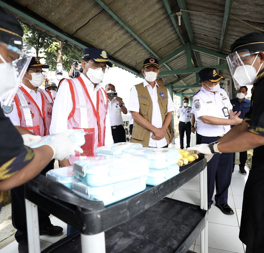 Kepala BNPB Tinjau Kesiapan KBM di Perguruan Tinggi Kementrian Perhubungan