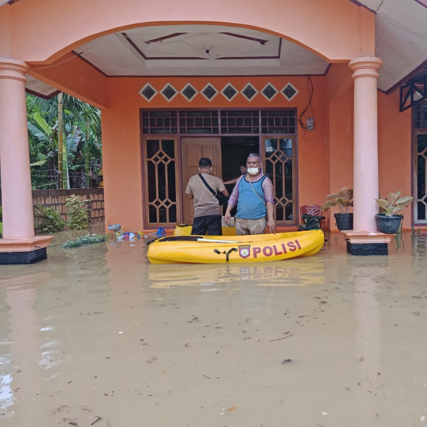 Banjir Merendam Kabupaten Keerom Provinsi Papua