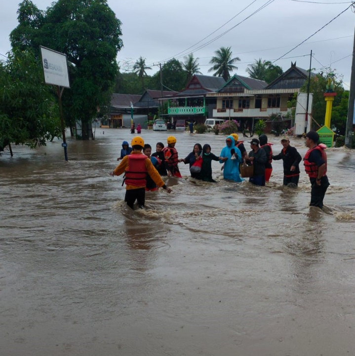 Cuaca Esktrem, Tiga Kabupaten di Sulawesi Selatan Terendam Banjir