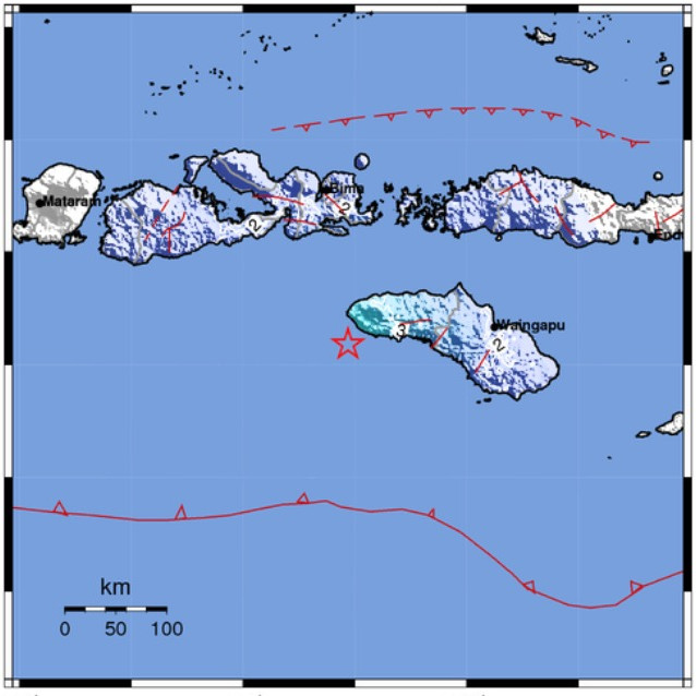 Warga Sumba Barat Daya Rasakan Gempa Kuat 3 Detik