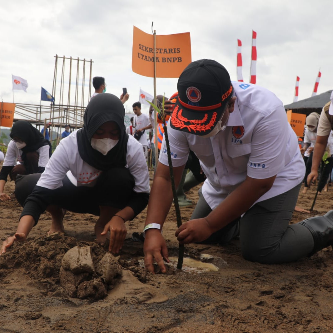 Aksi Kolaborasi Pentahelix dalam Mitigasi Tsunami di Pacitan