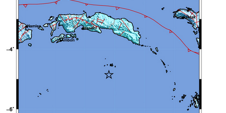 Gempa M6,2 Dirasakan Lemah Warga Kabupaten Maluku Tengah