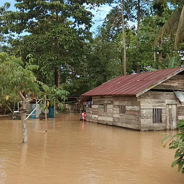 Banjir Rendam Dua Dusun, BPBD Kabupaten Luwu Utara Siapkan Kebutuhan Logistik bagi Warga Terdampak