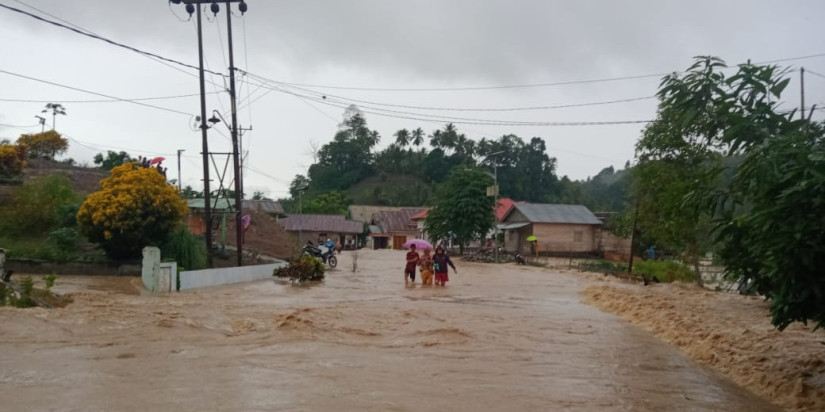 Tiga Rumah Warga Bolaang Mongondow Timur Rusak Berat Akibat Banjir