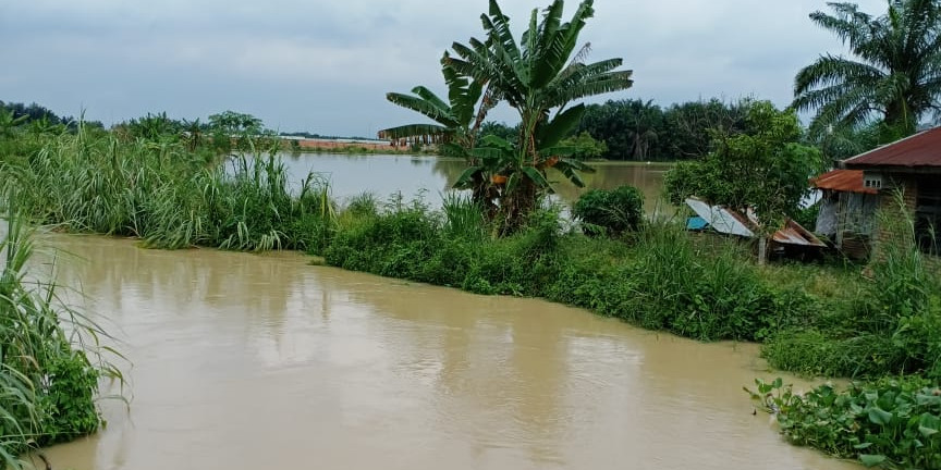 Banjir Beberapa Wilayah Serdang Bedagai Belum Surut