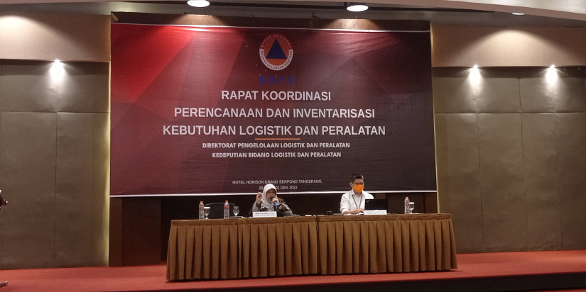 BNPB Gelar Rakor Perencanaan dan Inventarisasi Kebutuhan Logistik dan Peralatan