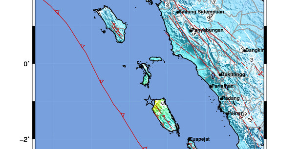 Gempabumi M 6.4 Guncang Kepulauan Mentawai, Kerusakan Ringan Dilaporkan di Siberut