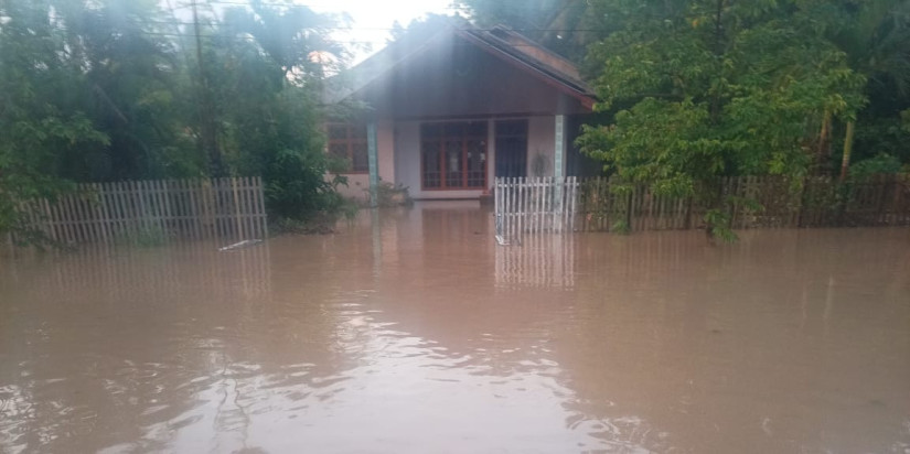 Sebanyak 192 Rumah Warga Gorontalo Terendam Banjir